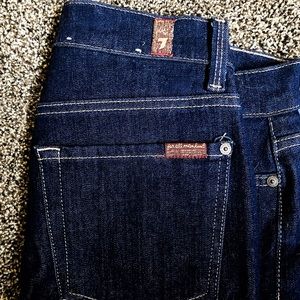 Size 27 7 For All Mankind Aubrey Super High-Rise Ankle Skinny Jean